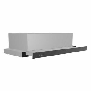 Вытяжка ELIKOR Интегра GLASS 50Н-400-В2Г(сильвер/чёрное стекло)